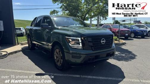 Green Metallic 2024 Nissan Titan SV
