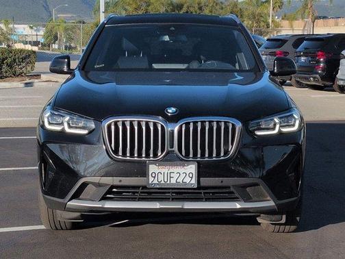 Black Sapphire Metallic 2022 BMW X3 sDrive30i
