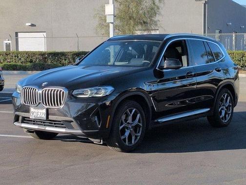 Black Sapphire Metallic 2022 BMW X3 sDrive30i