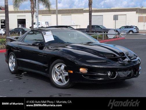 Black 2002 Pontiac Firebird Trans Am