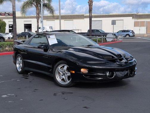 Black 2002 Pontiac Firebird Trans Am