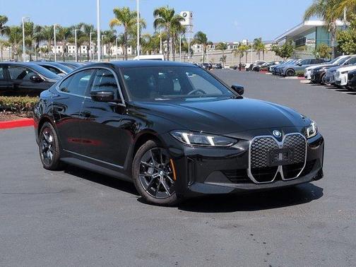 Black Sapphire Metallic 2025 BMW i4 Gran Coupe eDrive40