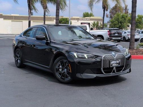 Black Sapphire Metallic 2025 BMW i4 Gran Coupe eDrive40