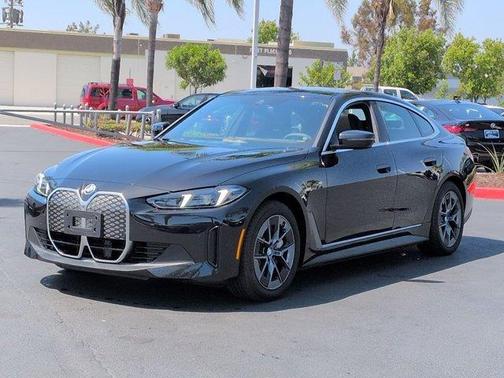 Black Sapphire Metallic 2025 BMW i4 Gran Coupe eDrive40