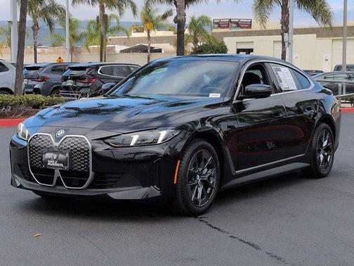 Black Sapphire Metallic 2025 BMW i4 Gran Coupe eDrive40