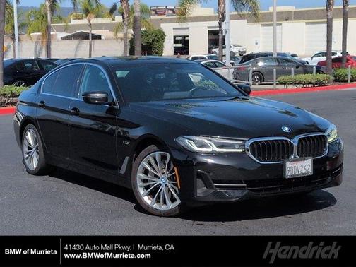 Black Sapphire Metallic 2023 BMW 530e 530e