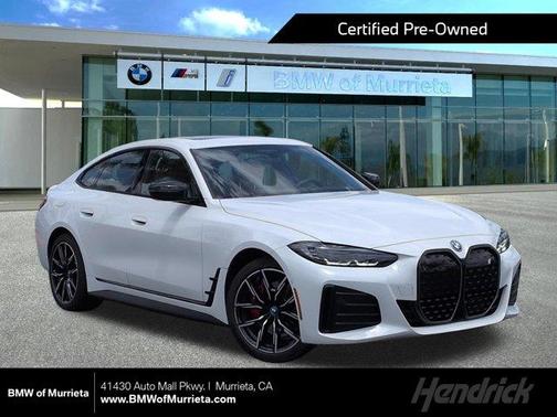 Alpine White 2023 BMW i4 Gran Coupe eDrive40
