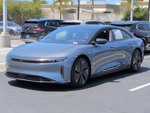 Gray 2025 Lucid Air Touring