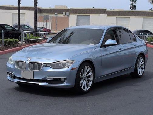 Blue 2013 BMW 328 i
