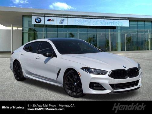 Mineral White Metallic 2025 BMW M850 Gran Coupe i xDrive