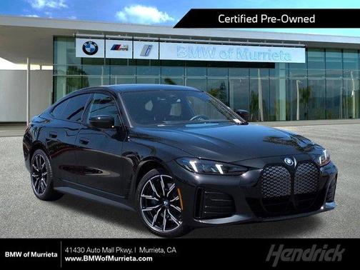 Black Sapphire Metallic 2025 BMW i4 Gran Coupe eDrive40