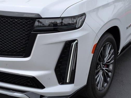 Crystal White Tri-Coat 2024 Cadillac Escalade V-Series