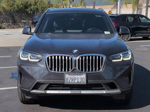 Dark Graphite Metallic 2022 BMW X3 sDrive30i