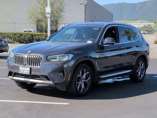 Dark Graphite Metallic 2022 BMW X3 sDrive30i