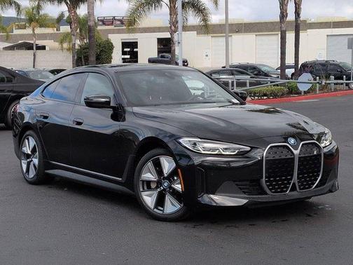 Black Sapphire Metallic 2023 BMW i4 Gran Coupe eDrive40