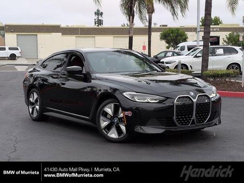 Black Sapphire Metallic 2023 BMW i4 Gran Coupe eDrive40