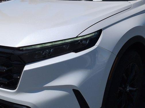 Platinum White Pearl 2025 Honda CR-V Hybrid Sport-L