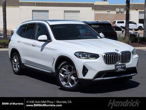 Alpine White 2023 BMW X3 sDrive30i