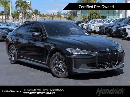 Jet Black 2023 BMW i4 Gran Coupe eDrive35