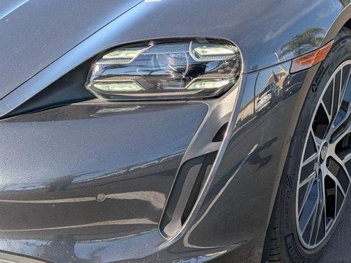 Volcano Grey Metallic 2020 Porsche Taycan Turbo