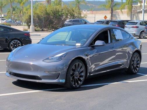 Midnight Silver 2023 Tesla Model 3 Performance