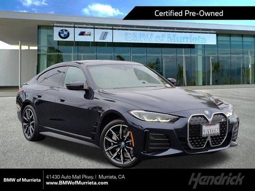 Tanzanite Blue II Metallic 2024 BMW i4 Gran Coupe eDrive35