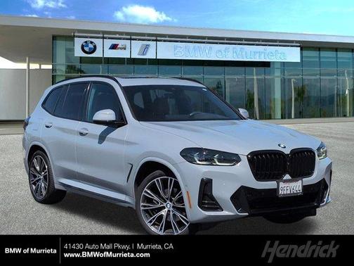 Gray Metallic 2023 BMW X3 sDrive30i