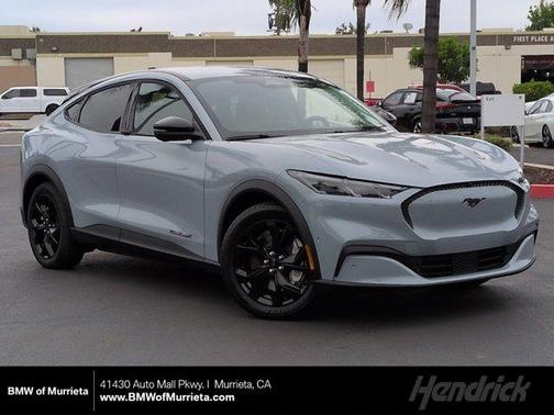 Glacier Gray Metallic 2024 Ford Mustang Mach-E Select