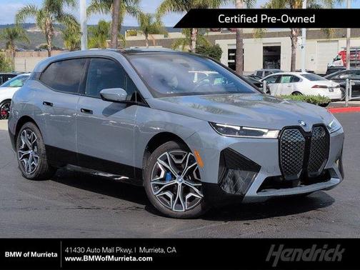 Storm Bay Metallic 2024 BMW iX xDrive50