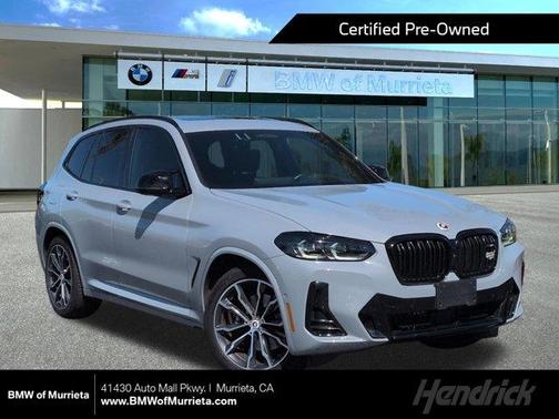 Gray Metallic 2022 BMW X3 M40i