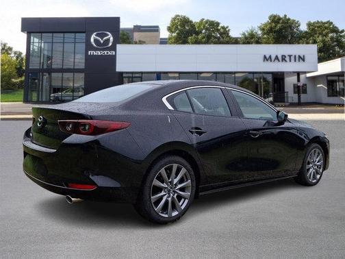 Jet Black Mica 2026 Mazda Mazda3 FWD w/Preferred Package