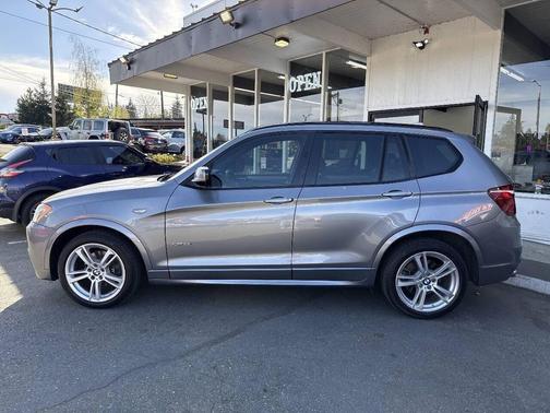Mineral Silver Metallic 2014 BMW X3 xDrive28i
