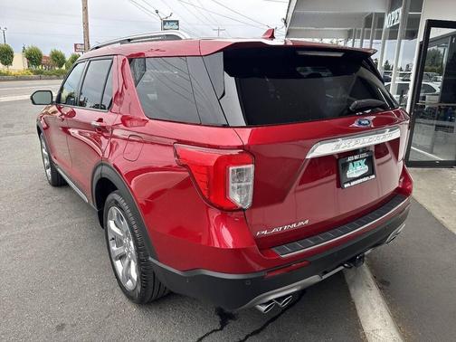 Rapid Red Metallic Tinted Clearcoat 2020 Ford Explorer Platinum