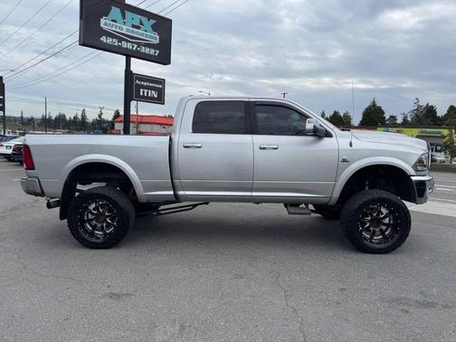Bright Silver Metallic Clearcoat 2012 RAM 3500 Laramie Longhorn/Limited Edition