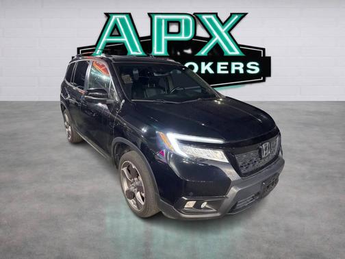 Crystal Black Pearl 2021 Honda Passport AWD Touring