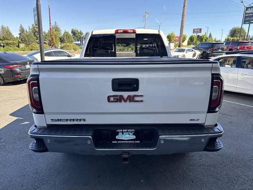 White Frost Tricoat 2018 GMC Sierra 1500 SLT