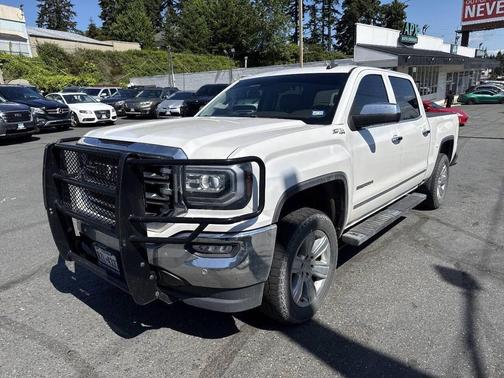White Frost Tricoat 2018 GMC Sierra 1500 SLT