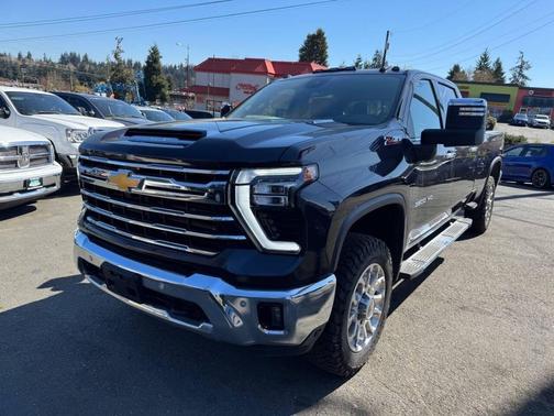 Dark Ash Metallic 2024 Chevrolet Silverado 3500 LTZ