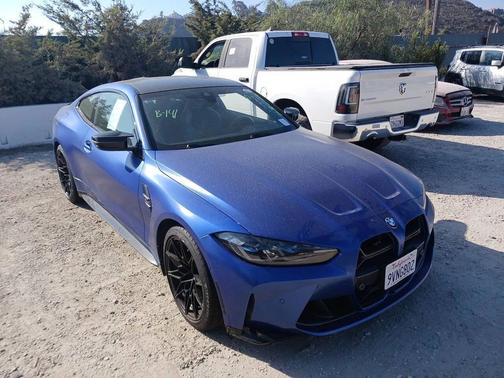 Frozen Portimao Blue Metallic 2024 BMW M4 Competition