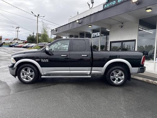 Black Clear Coat/Bright Silver Metallic Clear Coat 2013 RAM 1500 Laramie