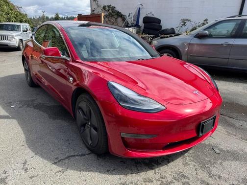 Red Multi-Coat 2018 Tesla Model 3 Long Range