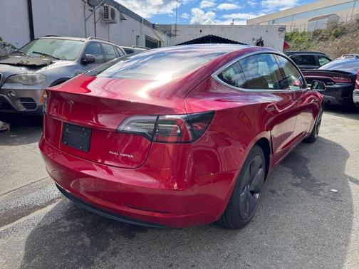 Red Multi-Coat 2018 Tesla Model 3 Long Range