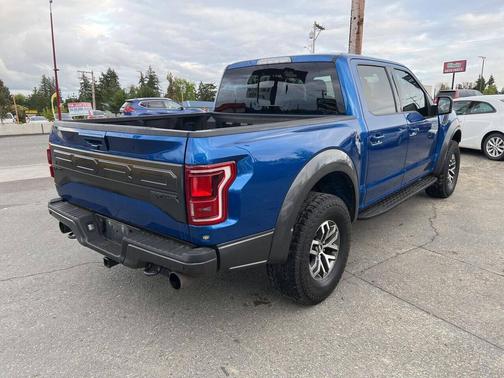 Lightning Blue 2018 Ford F-150 Raptor