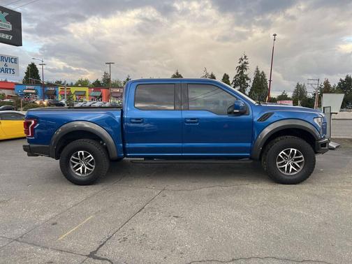 Lightning Blue 2018 Ford F-150 Raptor