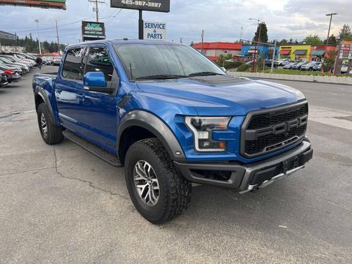 Lightning Blue 2018 Ford F-150 Raptor