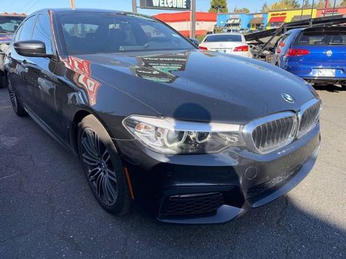 Azurite Black Metallic 2018 BMW 530 530i 4dr Sedan