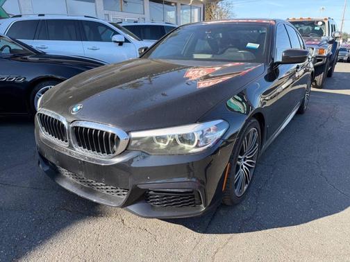 Azurite Black Metallic 2018 BMW 530 530i 4dr Sedan