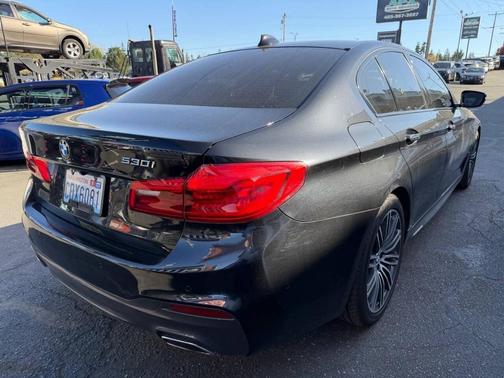 Azurite Black Metallic 2018 BMW 530 530i 4dr Sedan