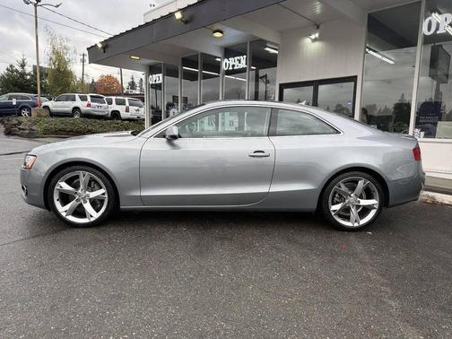 Sahara Silver Metallic 2011 Audi A5 Premium Plus