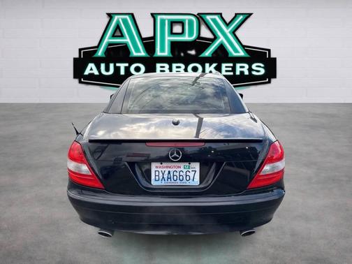 Black 2008 Mercedes-Benz SLK-Class SLK350